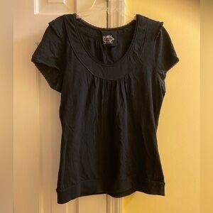 3 for $15 💜 So brand Womens Juniors Size XL Black Top